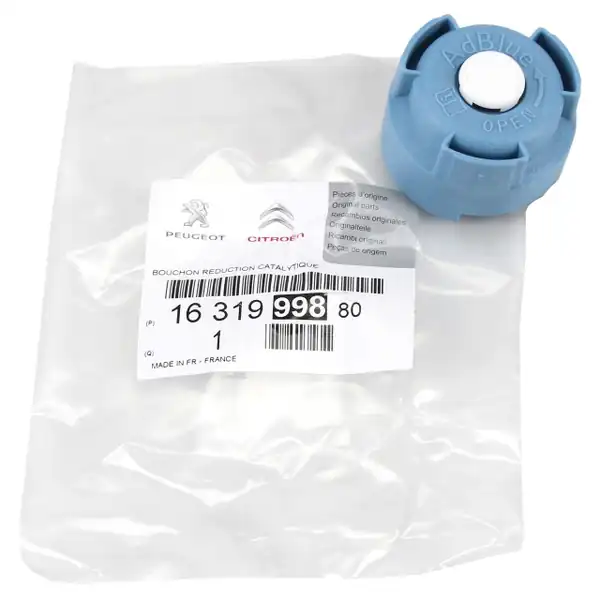 Psa 1631999880 Üre Çözücü Depo Kapağı Orijinal Citroen C3 C3 Picasso C4 C4 Cactus C4 Picasso C5 Berlingo Peugeot 208 308 508