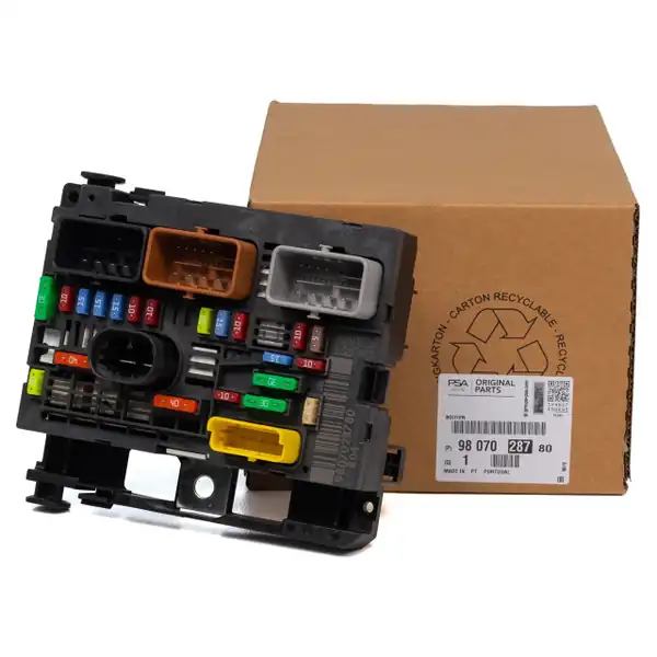 Psa 9807028780 Citroen C4 2011 2017 Motor İçi Sigorta Kutusu Orijinal Peugeot 307 308 Partner Tepee Berlingo III