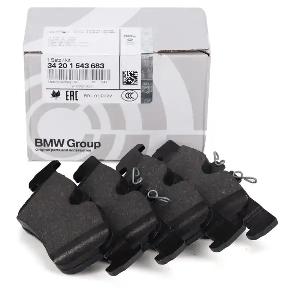 BMW 34201543683 | Arka Fren Balatası Bmw 1 Serisi F40 2 Serisi F45 F46 X1 F48 F49 X2 F39 Mini F54 F60 2014 2018