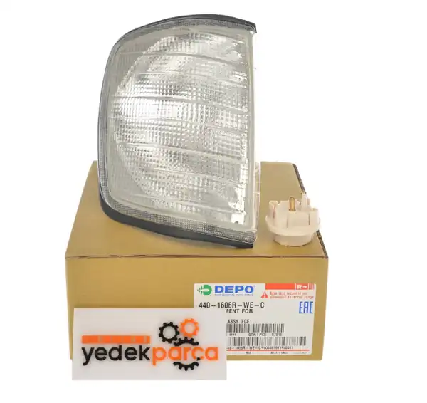 Depo 440 1606r We C Mercedes W124 E 200 93 95 Sağ Beyaz Sinyal