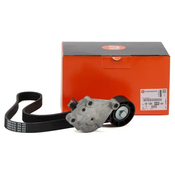 EUROREPAR 1613444880 | Kayış Gergi Kütüğü Seti Peugeot 3008 1.6 HDI; 206+ 207 208 308 5008 508 Partner Citroen C3 C3 Picasso C4