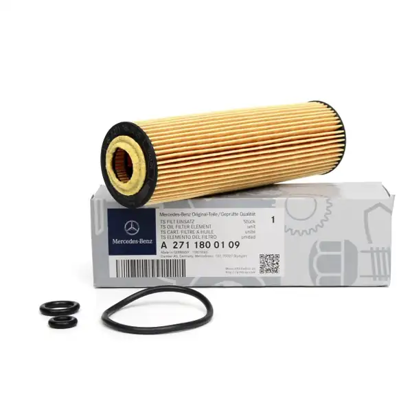 MERCEDES BENZ A2711800109-W203-W204 | W209 W211 C180 C200 E200 Kompressor Yağ Filtresi 271 Motor 34802