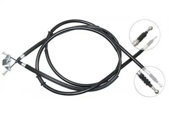 CAVO 5902624 | Opel Astra H 04 Kampanalı Tip Arka El Fren Teli Uzun 129 5 Cm