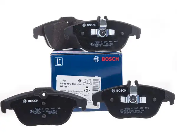 Bosch 0986495105 Mercedes W204 C200 CGI Arka Fren Balata Takımı C180 C200 C220 C250 CDI CGI Kompressor 1 Adet 6251