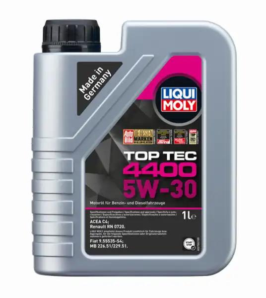 LIQUI MOLY Top Tec 4400 5w30 Renault RN 0720 Onaylı Motor Yağı 1 Litre 2319