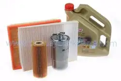 Volkswagen Passat 2001 - 2005 1,9TDI AVF Periyodik Bakım Seti Motor Yağlı Mann / Castrol Marka