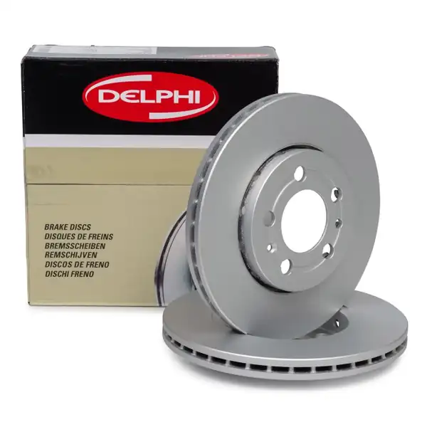 DELPHI BG3208T | Skoda Octavia Ön Fren Diski VW Audi Seat Skoda Ile Uyumlu