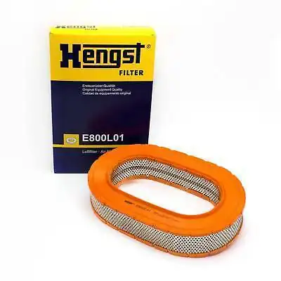 HENGST E800L01 | Mercedes W126 Kasa 280 SEL 110 Motor Hava Filtresi E800l01
