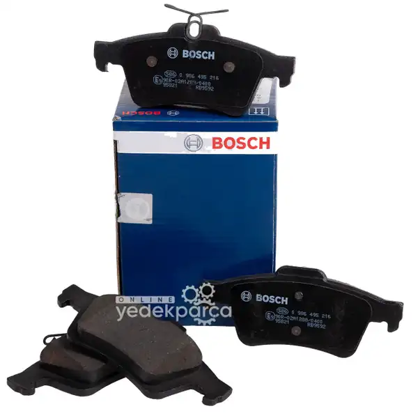 Bosch 0986494528 Renault Laguna 2007 2012 Arka Fren Balata Takımı Laguna III 07 Vectra C 02 08 508 10