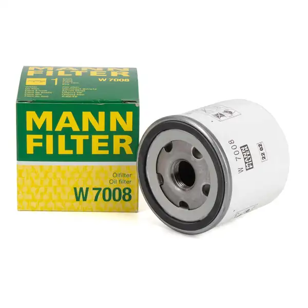 MANN W7008 | Yağ Filtresi Ford Fiesta/Focus/Mondeo/Kuga/S-Max, Volvo C30/S40/S80/V40/V50/V60/V70
