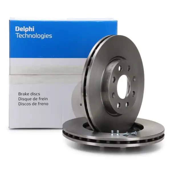 DELPHI BG4696C | Ön Fren Diski Peugeot 407 4249k1