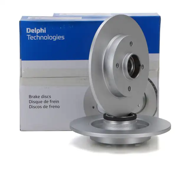 DELPHI BG9022RSC | Peugeot 208 207 2008 307 Citroen C4 Arka Fren Disk Takımı Poryalı 2 Adet
