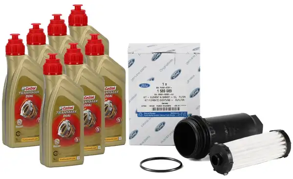 Ford Connect 2014-2018 7 Lt. Otomatik Şanzıman Yağı Ve Filtresi Castrol/Ford Orjinal