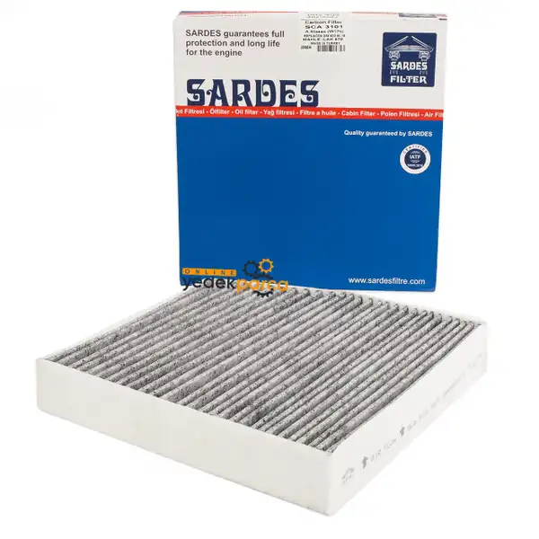 SARDES SCA3101 | Mercedes CLA W117 Kasa Polen Filtresi Karbonlu A Serisi W176 GLA X156