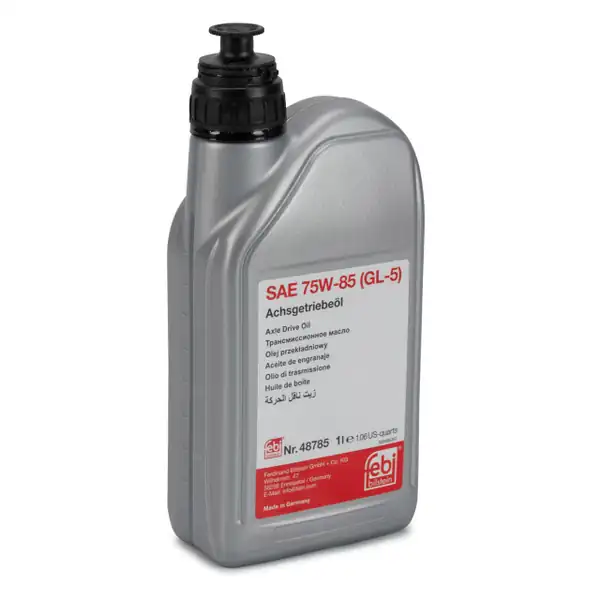 FEBI BILSTEIN 48785 | Mercedes Bmw Defransiyel Yağı 75W-85 Sarı 235.7 Onaylı | 1 Adet