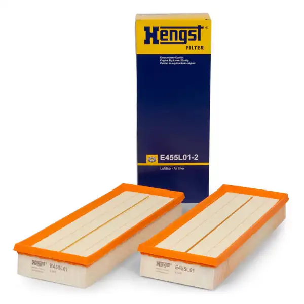 HENGST E455L01-2 | Mercedes W211 Kasa E320 Hava Filtre Takımı
