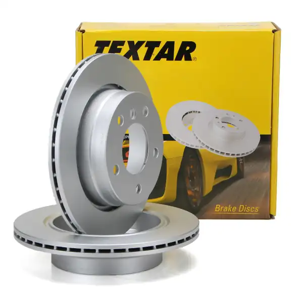 TEXTAR 92072403 | Bmw E46 Kasa 320i Arka Fren Disk Takımı Hava Kanallı