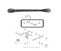 KRAFTVOLL 13050968| Ford Mondeo 2001-2007 Sedan Arka Denge Kolu (Arkada Kalan)