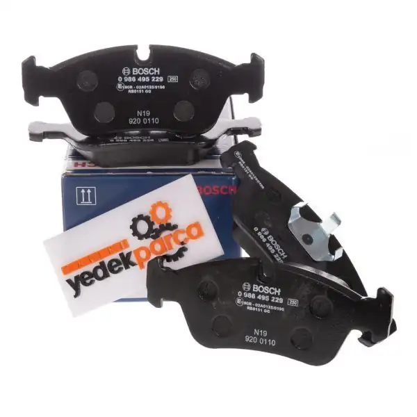 Bosch 0986495220 Ön Fren Balata Takımı Ford Fiesta IV V Fusion 02 12 Ka Mazda 121 III Mazda 2 33120