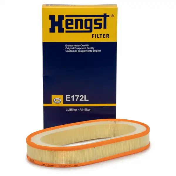 HENGST E172L | Mercedes W124 Kasa 200e 230e W201 Kasa 190e 1988 1993 Hava Filtresi