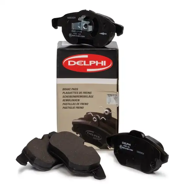 DELPHI LP1723 | Fren Balata Ön Opel Vectra C Astra H Zafira B Sıgnum Fiat Croma 156mm