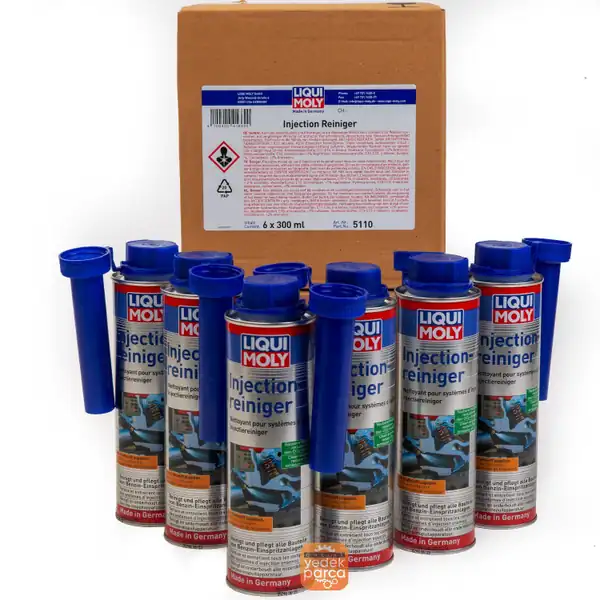 LIQUI MOLY 5110 | Benzinli Enjektör Temizleyici 300 ml (5110) 6 Lı Paket