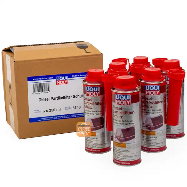 LIQUI MOLY 5148 | Dizel Partikül Filtresi Koruyucu 250 ml (5148) 6 Lı Paket Takım