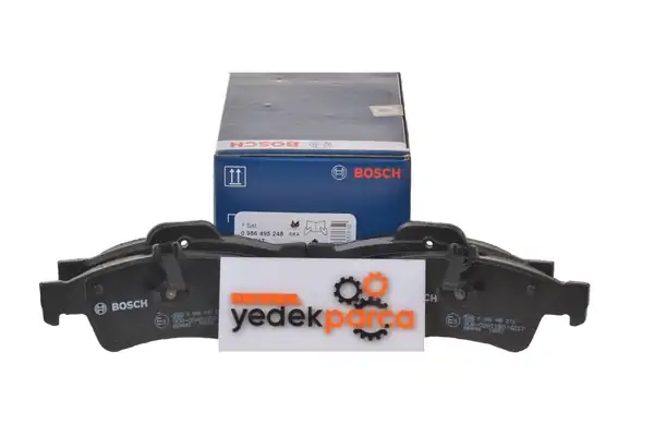 Bosch 0986495248 Mercedes W212 Kasa E200 W211 212 220 221 Arka Fren Balata Takımı 1 Adet