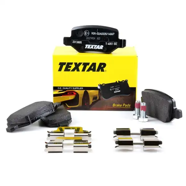 TEXTAR 2313805 | Mercedes W245 Kasa B200 B180 B160 B150 Arka Fren Balata Takımı