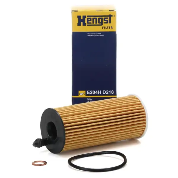 HENGST E204HD218 | Yağ Filtresi F20 F21 F30 E90 F10 116d 120d 520d 525dx N47 N57 34129
