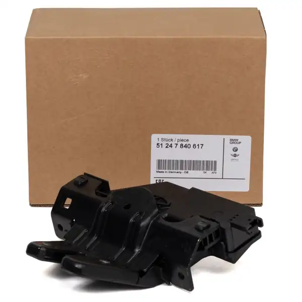 BMW 51247840617-5 | Serisi E60 Kasa Bagaj Kapak Kilidi Orijinal E81 E82 E90 E91 E92 E93 E63 E64 Z4 E85