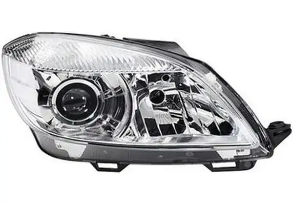 Depo 665 1121rmld Em Sağ Far Skoda Fabia Roomster 10 14 Çift Mercekli Motor Uzerınde