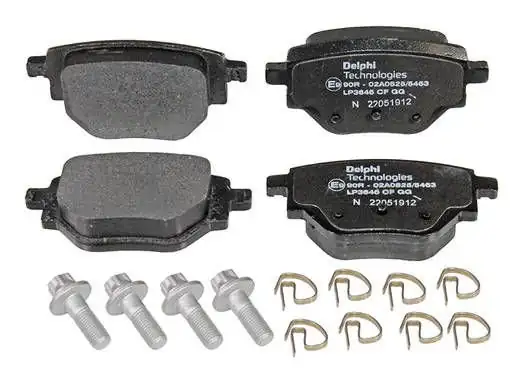 DELPHI LP3646 | Arka Fren Balatası Opel Corsa F Peugeot 2008 II 208 II 2019 1 5 Motor