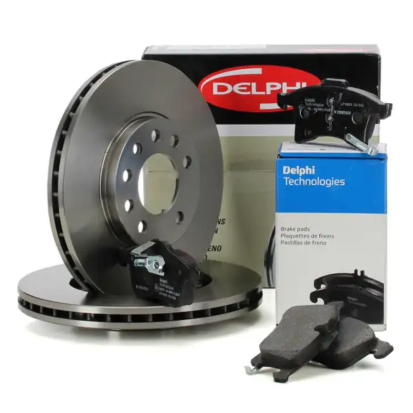 Opel Combo C 5 Bijon Ön Fren Disk ve Balata Takımı Delphi Marka
