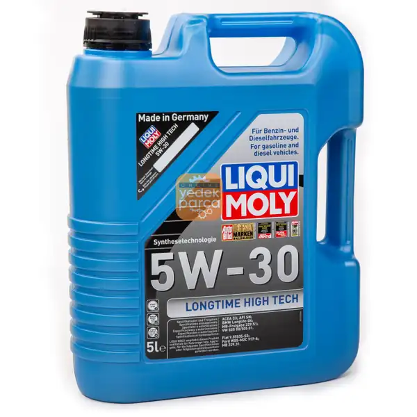 LIQUI MOLY 5W30 | Motor Yağı Dpf li Sentetik Longtime High Tech 5 Litre