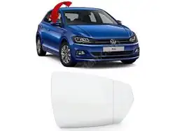 İTHAL 2G0857522C | Volkswagen Polo 2018 Model Sonrası Sağ (Yolcu) Tarafı Ayna Camı
