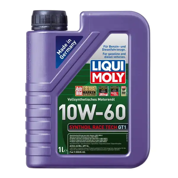 LIQUI MOLY Synthoil Race Tech GT1 10W-60 Motor Yağı 1 Litre (8908)
