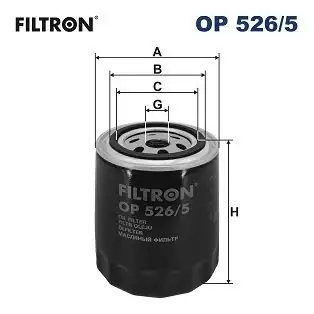FILTRON OP526-5 | Yağ Filtresi 97-06 Passat 2.8 V6