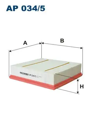 FILTRON AP034-5 | Hava Filtresi 13-A-Seri (A180-A200) B-Seri (B180-B200)