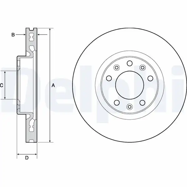 DELPHI BG4669C | Disk On 13-Cn.C4 |
