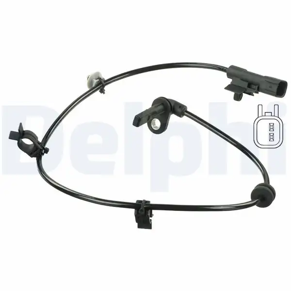 DELPHI SS20350 | ABS Sensörü Arka Astra.J-Cruze